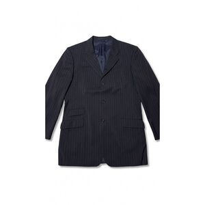 Hugo Boss Men's Navy Pinstripe Blazer Sport Coat 44T